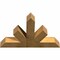 Ekena Millwork Saratoga Rough Sawn Timber Gable Bracket, Western Red Cedar, 48"W x 32"H x 6"D x 6"F, 16/12 Pitch GBW048X32X0606SAR00RWR - alternate 3